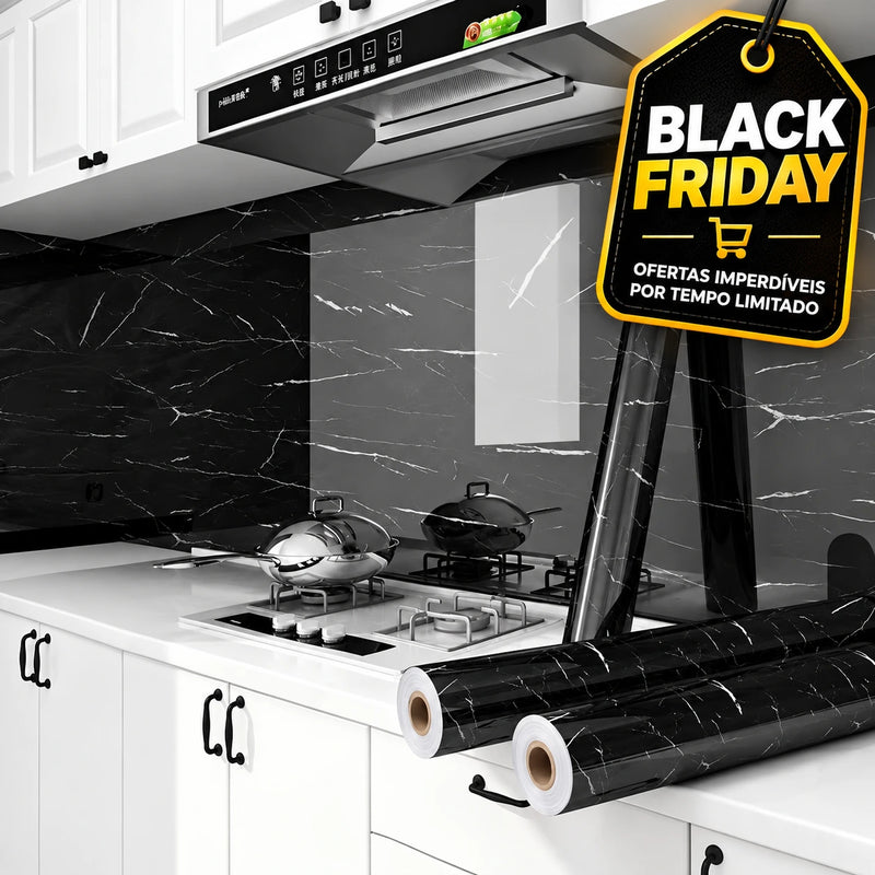 Adesivo de Cozinha Impermeável - OFERTA BLACK FRIDAY